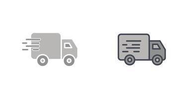 Delivery Truck Icon Design vector