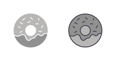 diseño de icono de donut vector