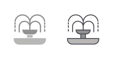 Fountain Icon Design vector