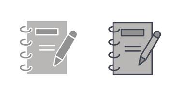 Notes Icon Design vector