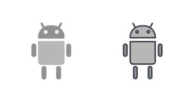 Android Icon Design vector