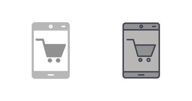 Online Shop Icon Design vector