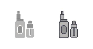 vape líquido icono diseño vector