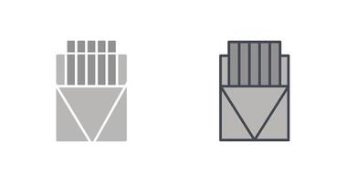 cigarro caja icono diseño vector