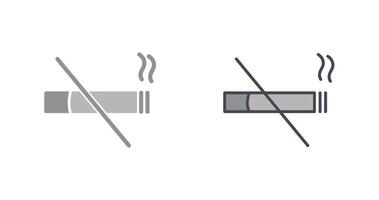 No Smoking Icon Design vector