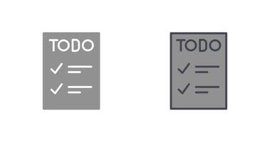 diseño de icono de lista de tareas vector