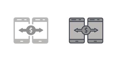 Exchange Icon Design vector