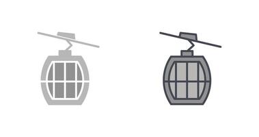 Cable Car Icon Design vector