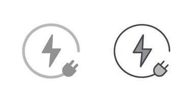 Electricity Icon Design vector