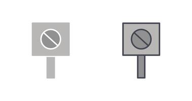 Do Not Disturb Icon Design vector