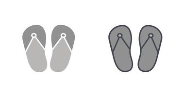 diseño de icono de zapatillas vector