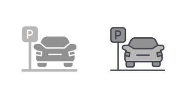 Parking Icon Design vector