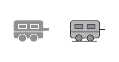 Caravan Icon Design vector