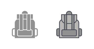 Backpack Icon Design vector