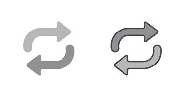 Repeat Icon Design vector