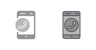 Calling Icon Design vector