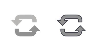 Loop Icon Design vector