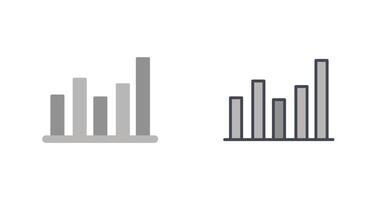 Chart Icon Design vector