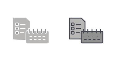 Tasks Icon Design vector
