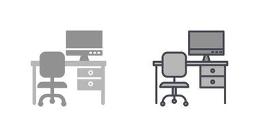 Work Space Icon Design vector