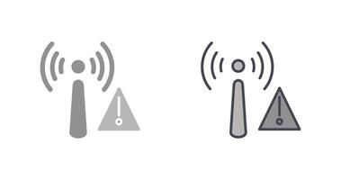 Non Ionizing Radiation Icon Design vector