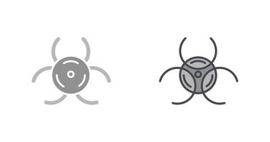 Biological Hazard Icon Design vector