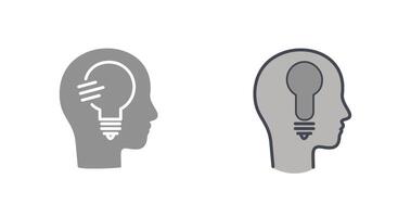 Thinking Icon Design vector