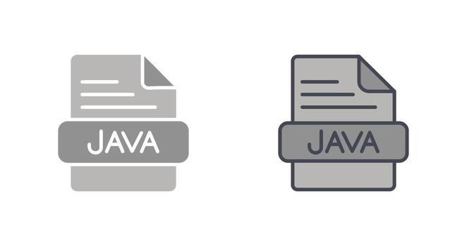 Java icono diseño vector