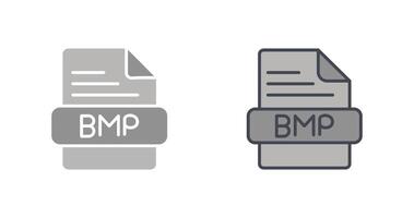 BMP Icon Design vector