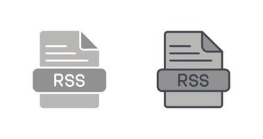 RSS Icon Design vector