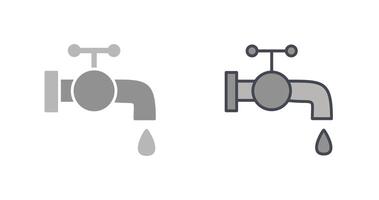 Water Tap Icon Design vector