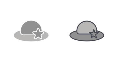 Womens Hat Icon Design vector