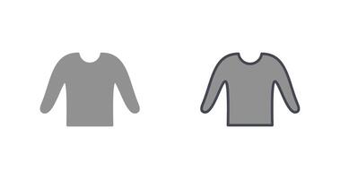 Casual Shirt Icon Design vector