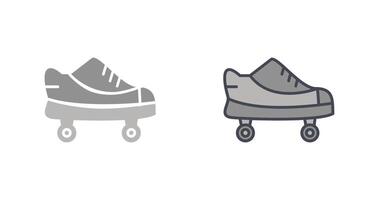 diseño de icono de patines vector