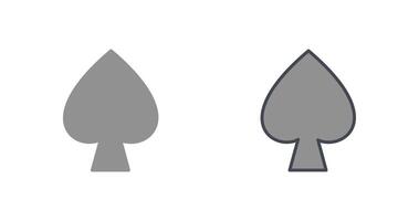 Spade Icon Design vector