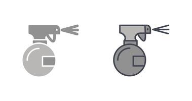 Spray bottle Icon Design vector