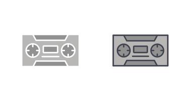 Cassette Icon Design vector