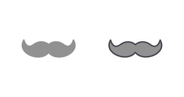 Moustache II Icon Design vector