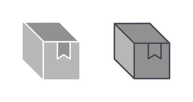 diseño de icono de caja vector