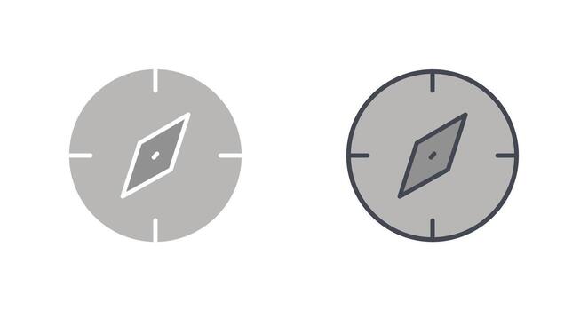 Compass Icon Design vector