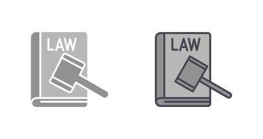 Law And Order Icon Design vector