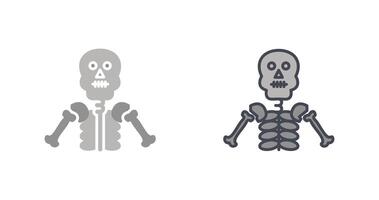 Skeleton Icon Design vector