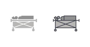 Stretcher Icon Design vector