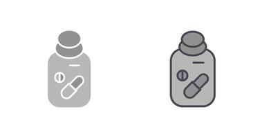 Pill Icon Design vector