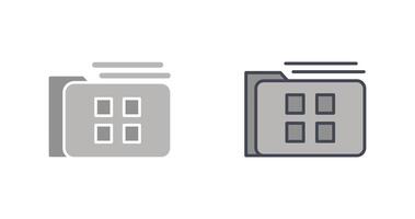 File Management Icon Design vector