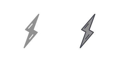 Lightning Icon Design vector