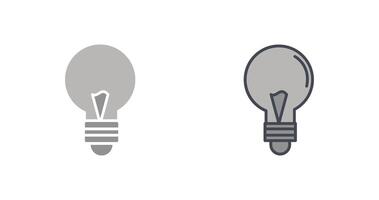 Bulb Icon Design vector