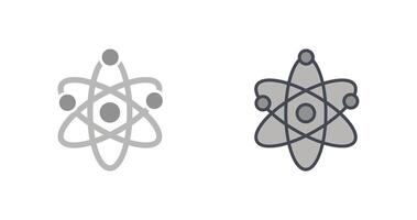 Atom Icon Design vector