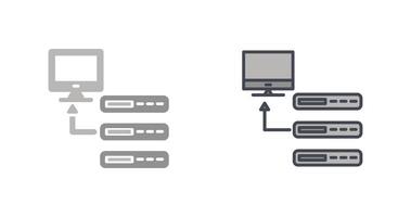 Database Icon Design vector