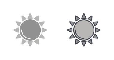 Sun Icon Design vector